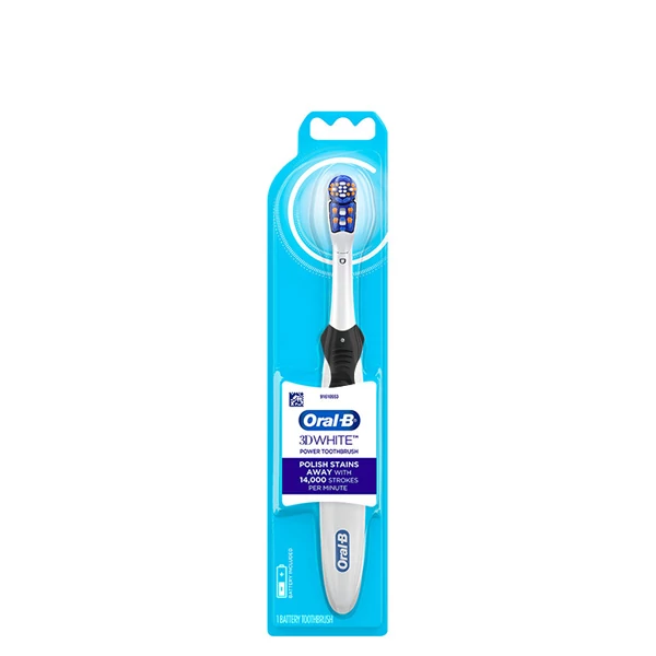 Зубна щітка Oral-B B1010F Cross Action 3D White Black на батарейці