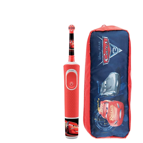 Дитяча зубна щітка Oral-B D100 Kids &quot;Тачки&quot; + Чохол-пенал Cars