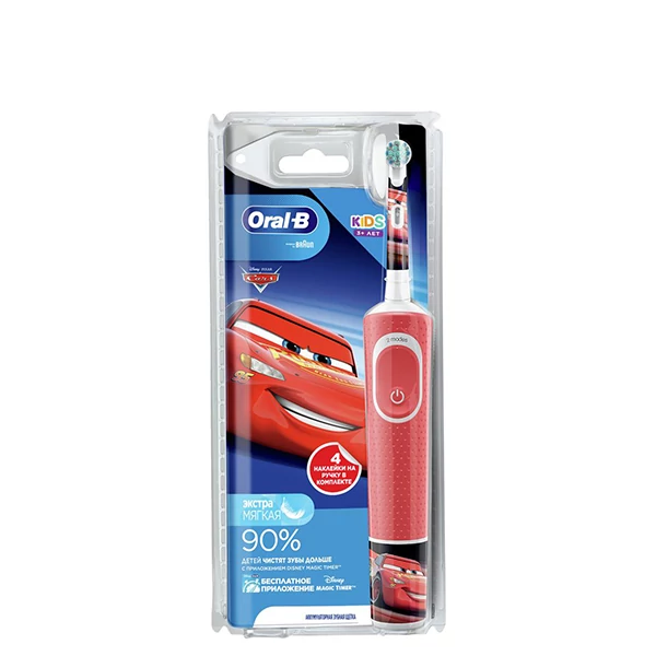 Дитяча зубна щітка Oral-B D100.413.2K Kids &quot;Тачки&quot; Extra Soft