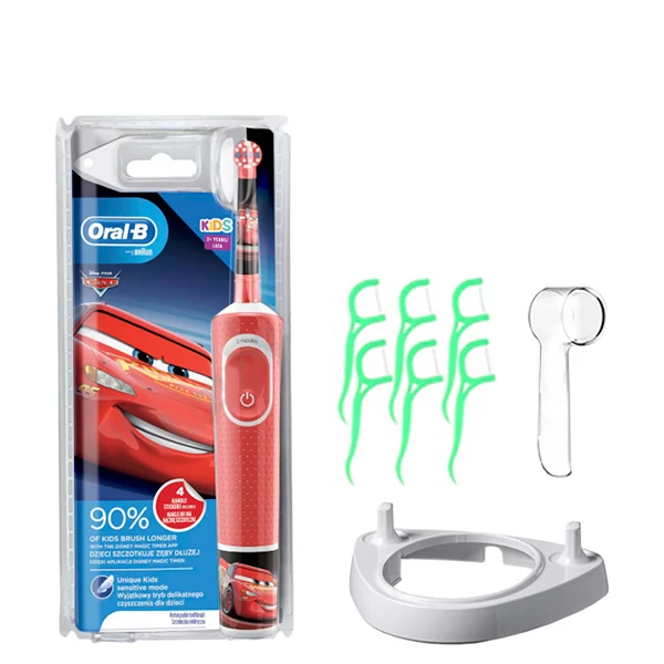 Зубна щітка Oral-B D100 Kids &quot;Тачки&quot; Special Edition з ріжком ЄС