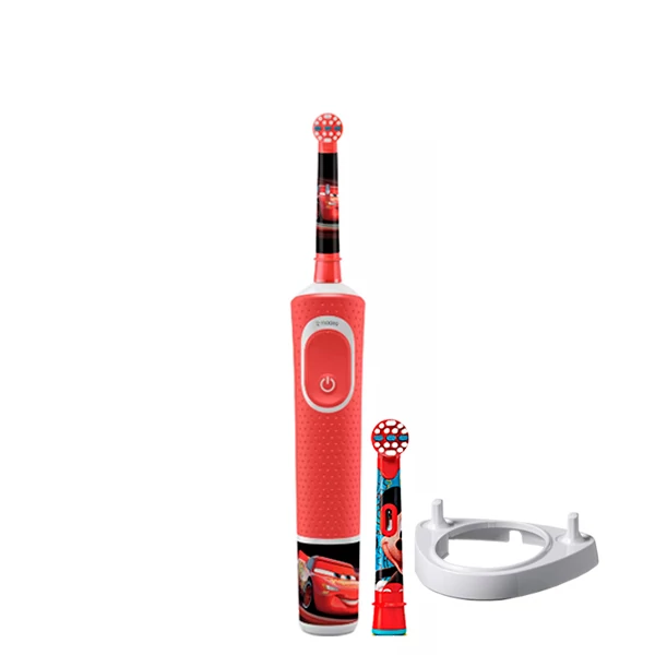 Дитяча зубна щітка Oral-B D100 Kids &quot;Тачки&quot; 2 нас. + підставка ріжок ЄС