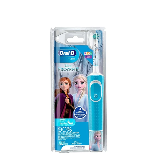 Зубна щітка Oral-B D100 Kids Extra Soft Холодне серце ЄС