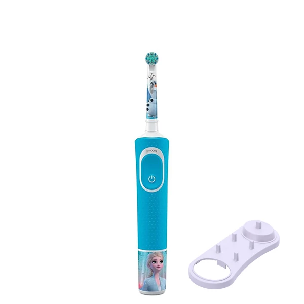 Дитяча зубна щітка Oral-B D100 Kids Холодне серце Extra Soft + Підставка