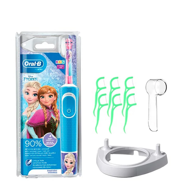 Зубна щітка Oral-B D100 Kids &quot;Холодне серце&quot; Special Edition з ріжком ЄС