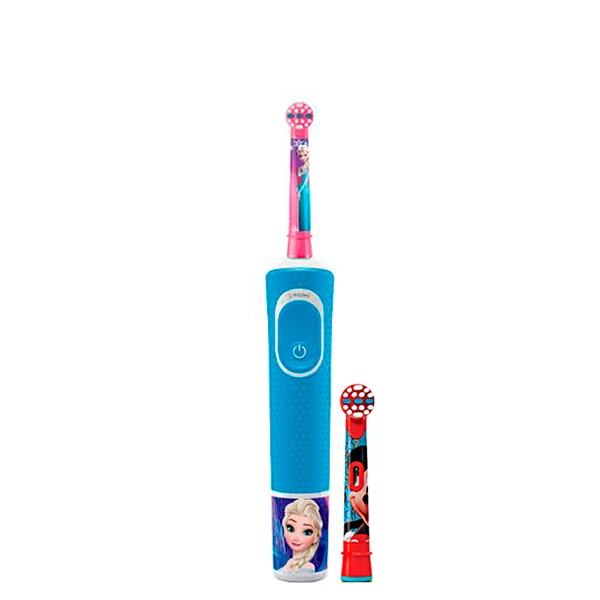 Дитяча зубна щітка Oral-B D100 Kids Холодне серце 2 насадки ЄС