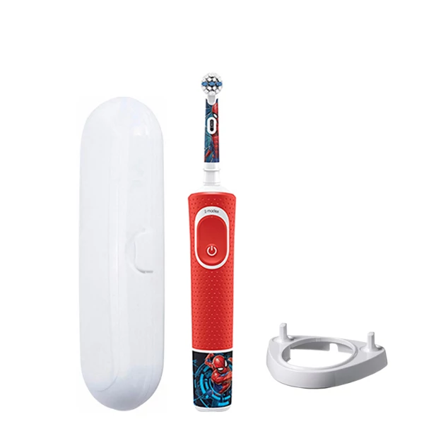 Електрична зубна щітка Oral-B D100 Kids Marvel Spider-Man підставка ріжок + Футляр ЄС