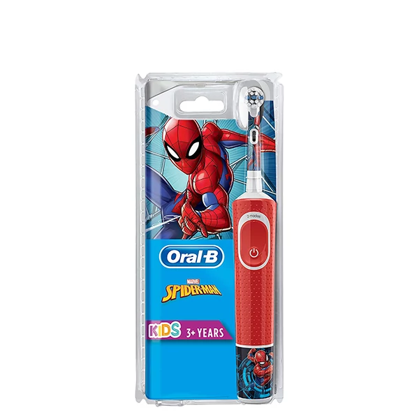 Зубна щітка Oral-B D100 Kids Marvel Spider-Man ЄС