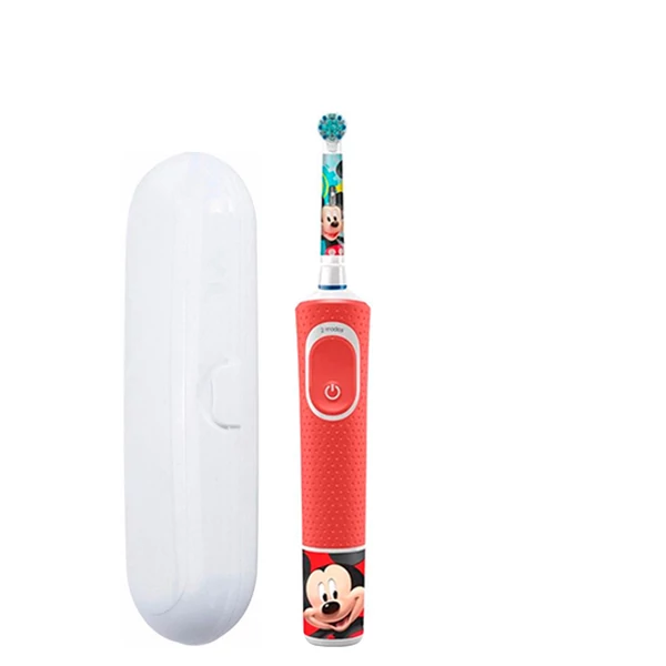 Електрична зубна щітка Oral-B D100 Kids Mickey Extra Soft + Футляр ЄС
