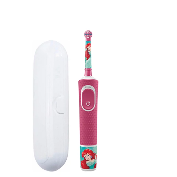 Електрична зубна щітка Oral-B D100 Kids Принцеси + Футляр ЄС