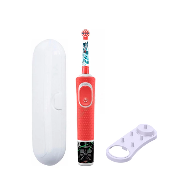 Зубна щітка Oral-B D100 Kids &quot;Зоряні війни&quot; підставка + футляр білий