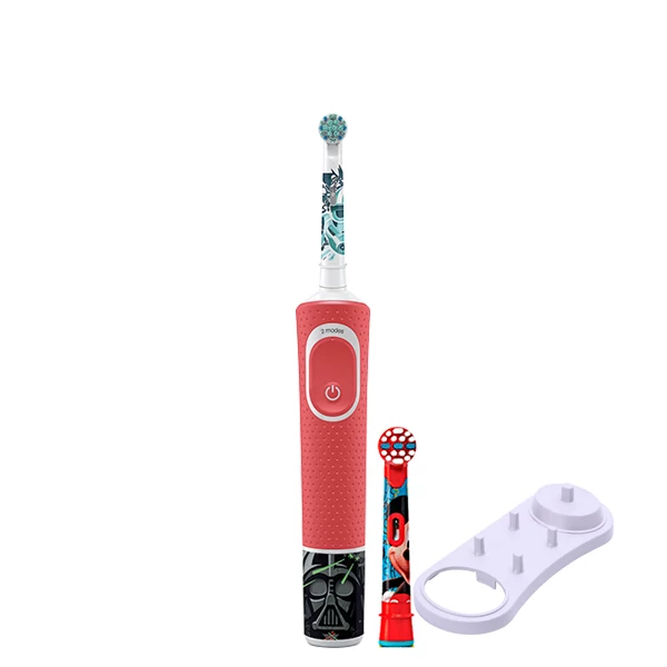 Дитяча зубна щітка Oral-B D100.413.2K Kids &quot;Зоряні Війни&quot; Extra Soft (2 нас.) + Підставка