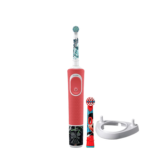 Дитяча зубна щітка Oral-B D100.413.2K Kids &quot;Зоряні Війни&quot; Extra Soft (2 нас.) + Підставка ріжок ЄС