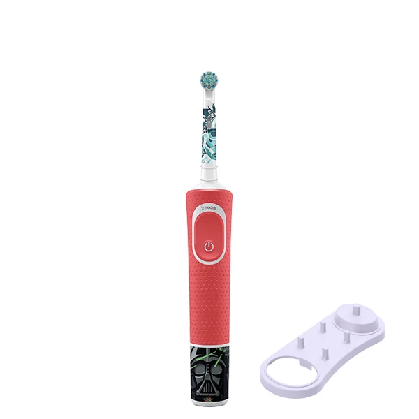 Дитяча зубна щітка Oral-B D100.413.2K Kids &quot;Зоряні Війни&quot; Extra Soft + Підставка