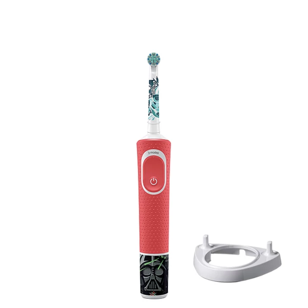 Дитяча зубна щітка Oral-B D100.413.2K Kids &quot;Зоряні Війни&quot; Extra Soft + Підставка ріжок ЄС