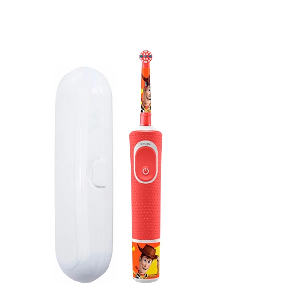 Зубна щітка Oral-B D100 Kids "Toy Story" + футляр білий ЄС