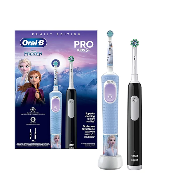 Електричні зубні щітки Oral-B D103 + D305 Pro Kids Frozen Family Pack ЄС
