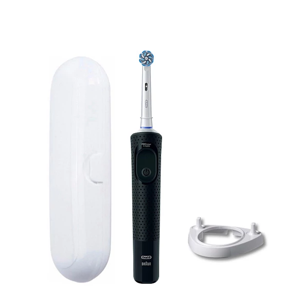 Зубна щітка Oral-B D103 Junior Black підставка ріжок + футляр