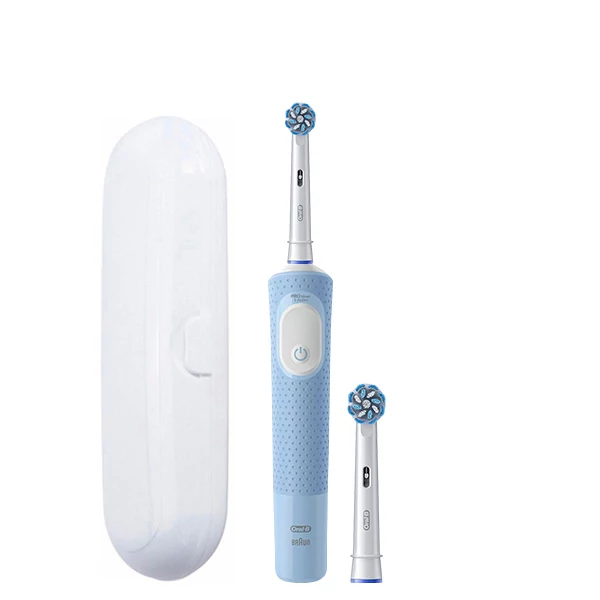 Зубна щітка Oral-B D103 Junior Blue 2 насадки + футляр ЄС