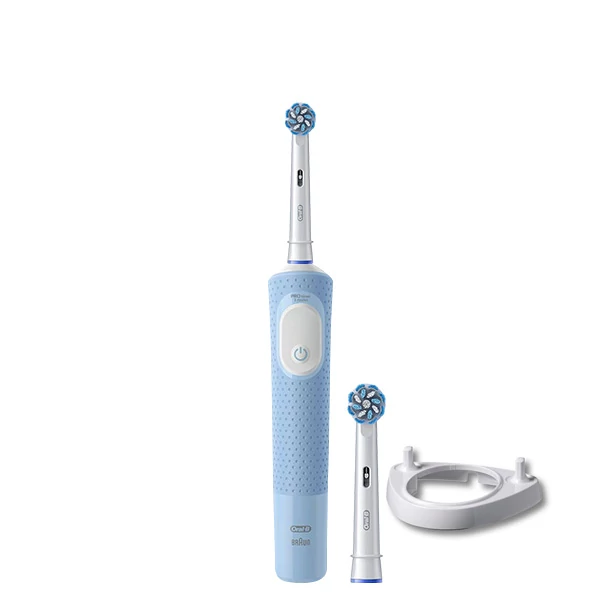 Зубна щітка Oral-B D103 Junior Blue 2 насадки + підставка