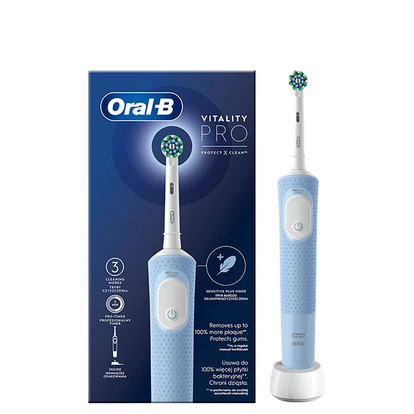 Електрична зубна щітка Oral-B D103 Vitality Pro Cross Action CleanMaximiser Blue