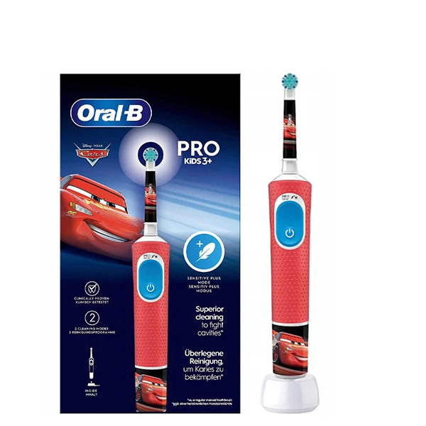 Електрична зубна щітка Oral-B D103 Vitality Pro Kids Cars