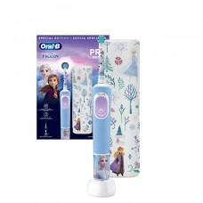 Електрична зубна щітка Oral-B D103.413.2KX Vitality Pro Kids Frozen з футляром ЄС