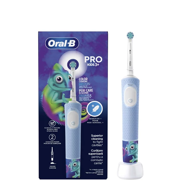 Електрична зубна щітка Oral-B D103.413.2K Vitality Pro Kids Chameleon