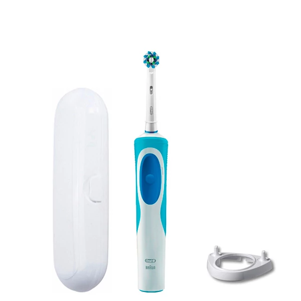 Зубна щітка Oral-B D12.513 Vitality - Cross Action підставка ріжок + футляр білий ЄС