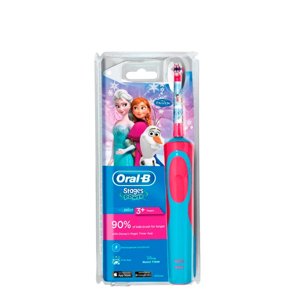 Зубна щітка Oral-B D12.513K Stages Power «Холодне серце» (від 3 років) дитяча