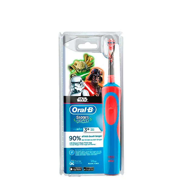 Зубна щітка Oral-B D12.513K Stages Power Зоряні війни (від 3 років) дитяча Уцінка