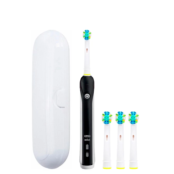 Електрична зубна щітка Oral-B D16 PRO Black Глибока чистка з футляром ЄС