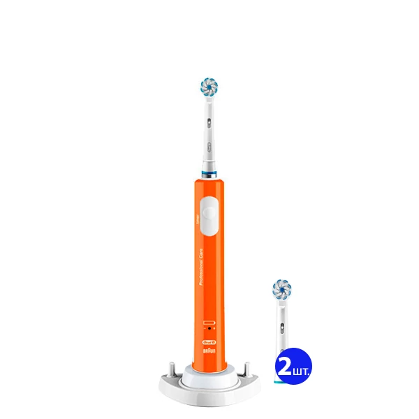 Зубна щітка Oral-B D16 Junior Orange для дітей 6+ (3 нас.) + ріжок