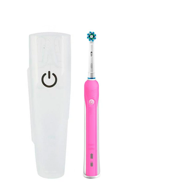 Зубна щітка Oral-B D16 Pro 700-750 Cross Action Pink ЄС