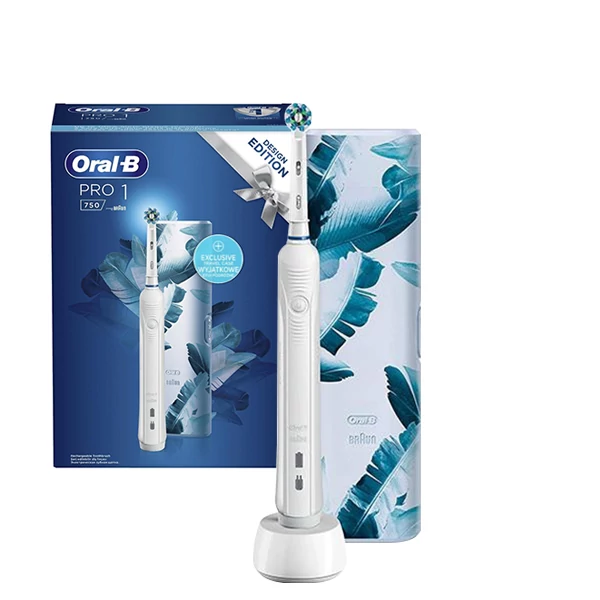 Зубна щітка Oral-B D16 PRO 750 Cross Action Design Edition White