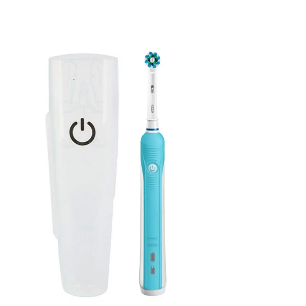 Електрична зубна щітка Oral-B D16 PRO Blue з футляром