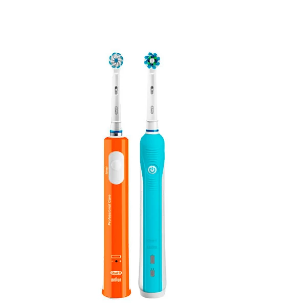 Зубна щітка Oral-B D16 PRO Family Pack 2in1 Blue + Junior Orange ЄС