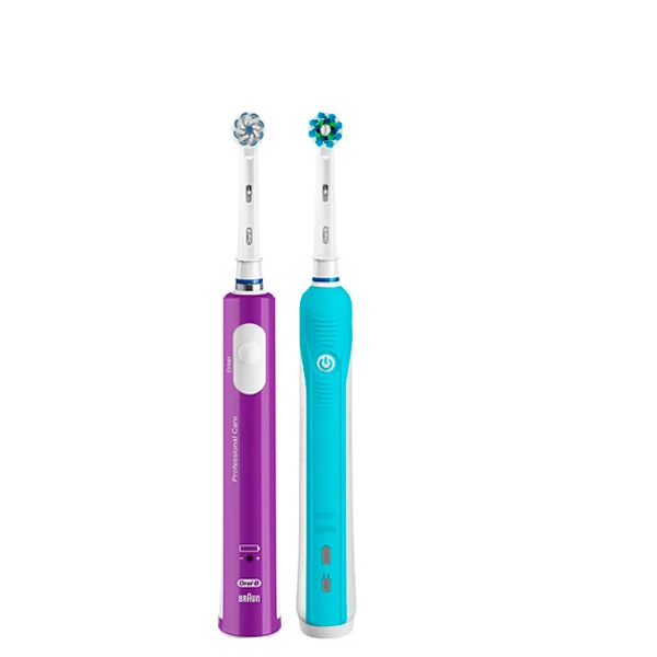 Зубна щітка Oral-B D16 PRO Family Pack 2in1 Blue + Junior Purple ЄС