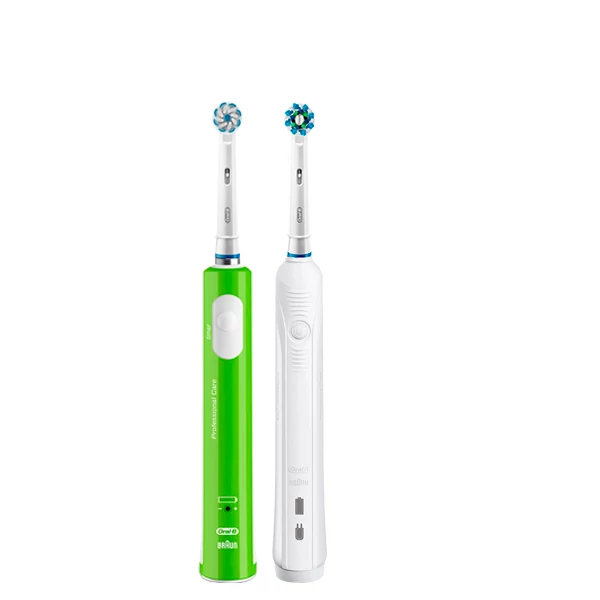 Зубна щітка Oral-B D16 PRO Family Pack 2in1 White + Junior Green