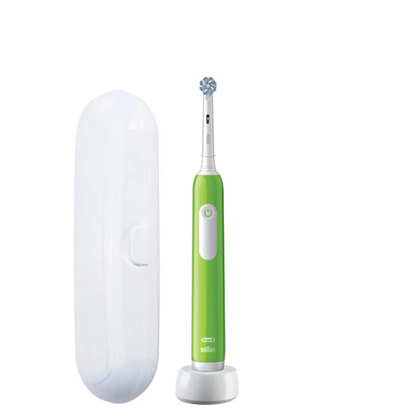 Електрична зубна щітка Oral-B D305 Pro Junior 6+ Green з футляром ЄС