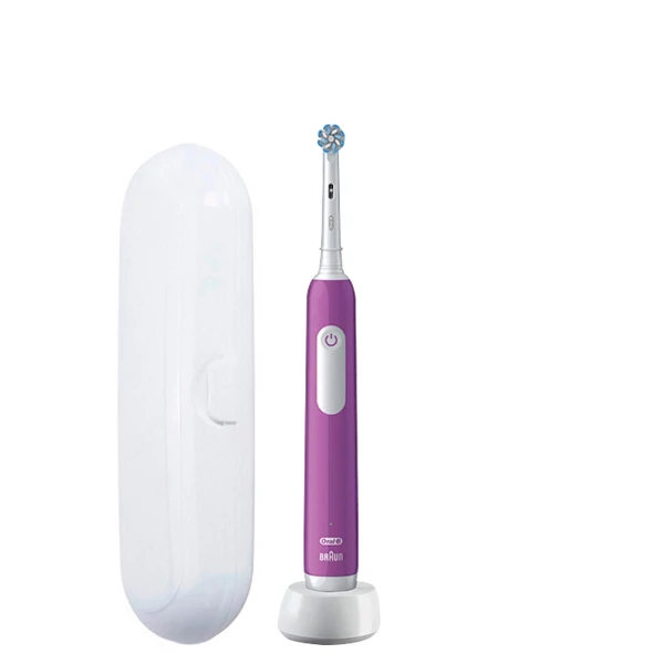 Електрична зубна щітка Oral-B D305 Pro Junior 6+ Purple з футляром ЄС
