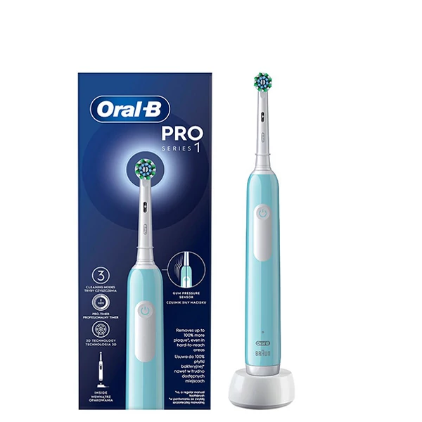 Електрична зубна щітка Oral-B D305.513.3 Pro Series 1 Caribbean Blue ЄС