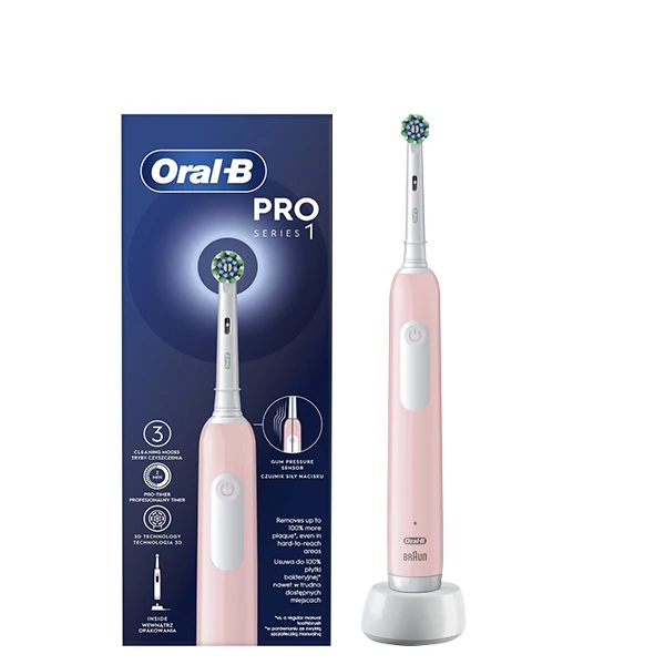 Електрична зубна щітка Oral-B D305.513.3 Pro Series 1 Pink