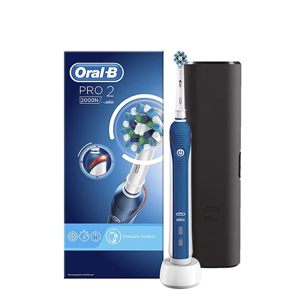 Зубна щітка Oral-B D501 PRO 2 2500 Blue з футляром