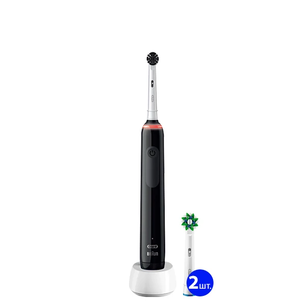 Зубна щітка Oral-B D505 PRO 3 3000 Black Light (3 нас.)