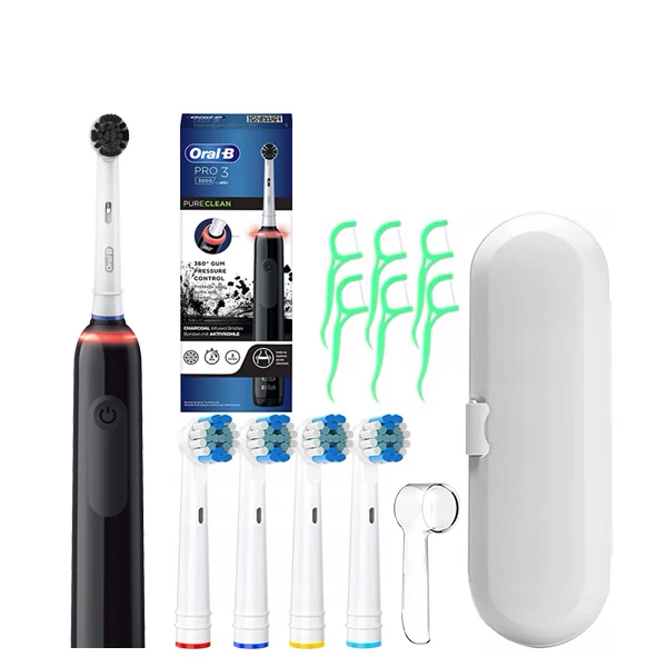 Зубна щітка Oral-B D505 PRO 3 3000 Black Special Edition з футляром ЄС