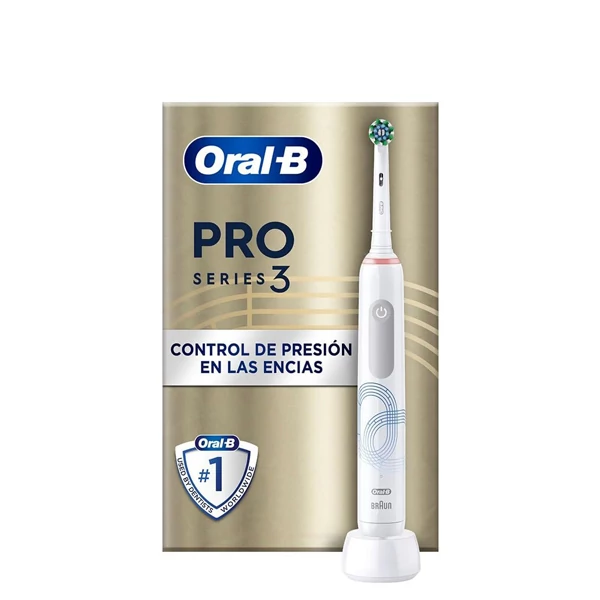 Електрична зубна щітка Oral-B D505 PRO 3 3000 Cross Action Olympic Edition White