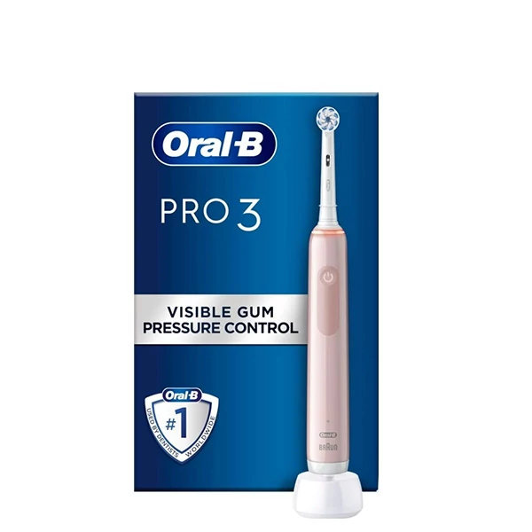 Електрична зубна щітка Oral-B D505 PRO 3 3000 Sensitive Clean Pink