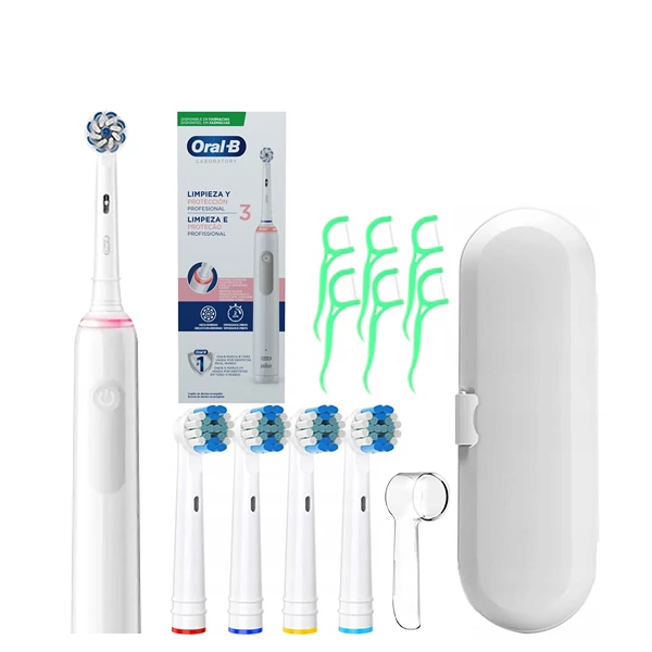 Зубна щітка Oral-B D505 PRO 3 3000 White Special Edition з футляром ЄС