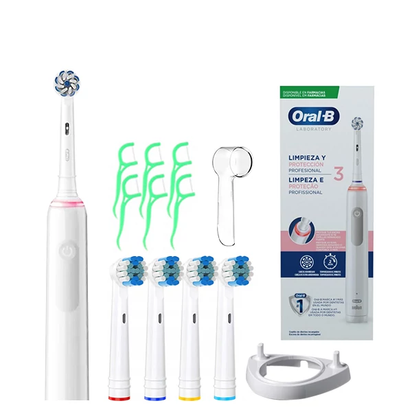 Зубна щітка Oral-B D505 PRO 3 3000 White Special Edition з ріжком ЄС