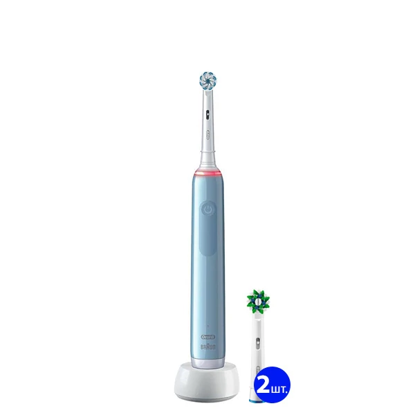 Зубна щітка Oral-B D505.513.3 PRO 3 3000 Sensitive Clean Blue (3 нас.)